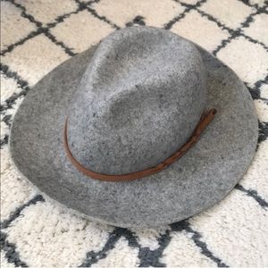 Urban Outfitters Gray Wool Fedora/Hat - Size S